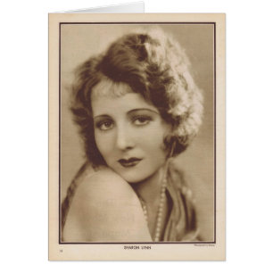 Sharon Lynn vintage portrait