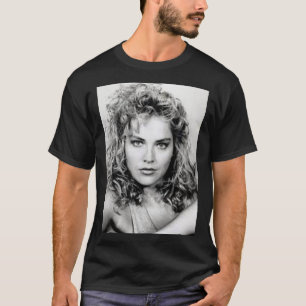 Sharon Stone - Black And White   T-Shirt