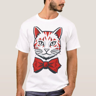 Sharp-Dressed Cat T-Shirt