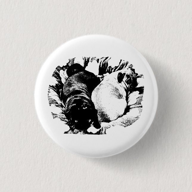 Sharp Duo Accent 1 Inch Round Button (Front)