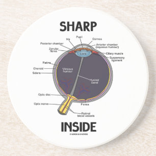Sharp Eye (I) Inside (Anatomical Eyeball) Coaster