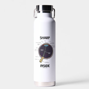 Sharp Eye (I) Inside Anatomical Eyeball Humour Water Bottle