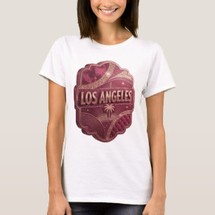 Sharp Gold LOS ANGELES Graphic Tee