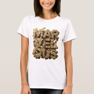 Sharp Gold MARVELS Bold Design T-Shirt