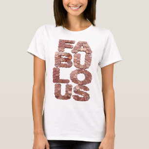 Sharp Pink FABULOUS Graphic Design T-Shirt