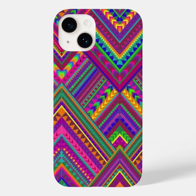 Sharp Purple Case-Mate iPhone Case (Back)