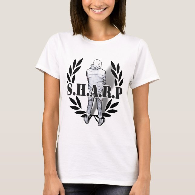 sharp skin standing T-Shirt (Front)
