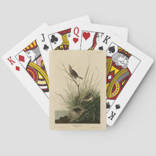 Sharp-tailed Finch from Audubon's Birds of America Playing Cards