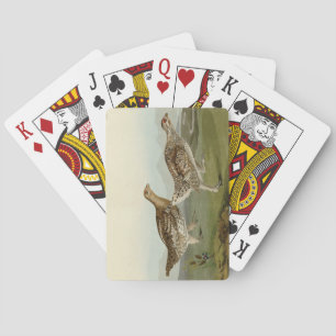 Sharp-tailed Grouse - Audubon's Birds of America Playing Cards