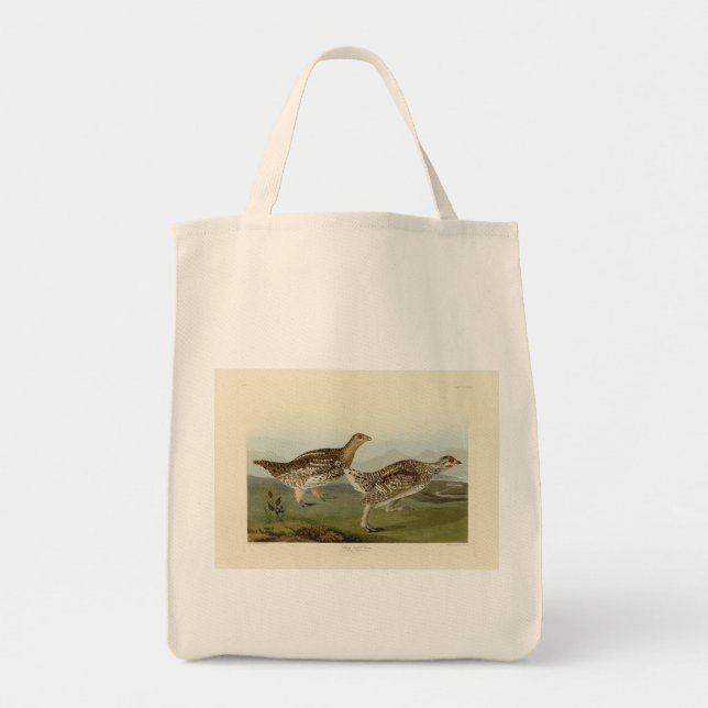 Sharp-tailed Grouse - Audubon's Birds of America Tote Bag (Front)