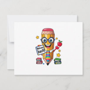 Sharpened & Smiling – Back to School Flat Card