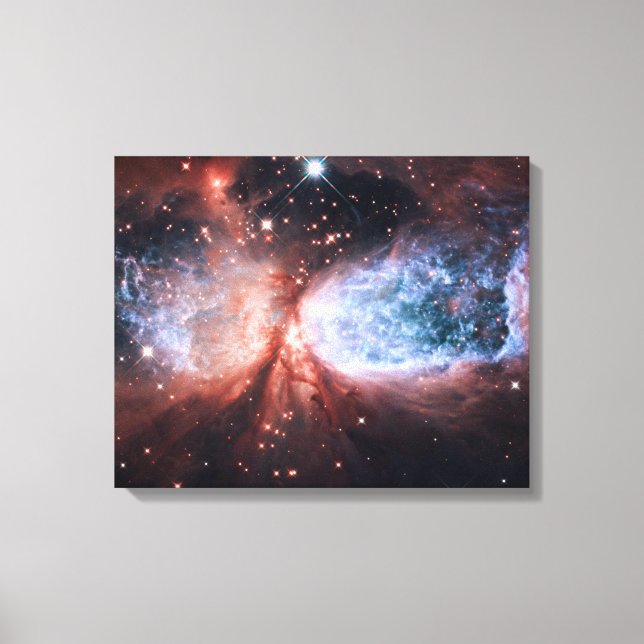 Sharpless 2-106 Nebula Stars Space Canvas Print (Front)