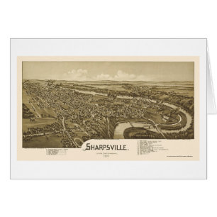 Sharpsville, PA Panoramic Map - 1901