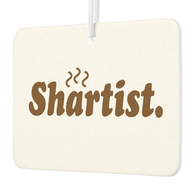 Shartist. Air Freshener (Left)