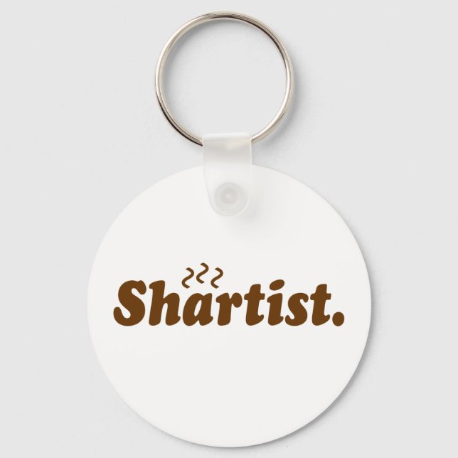 Shartist. Keychain (Front)