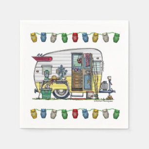 Shasta Camper Trailer RV Napkin