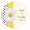 Shasta Daisy Polka Dot Personalized Wedding