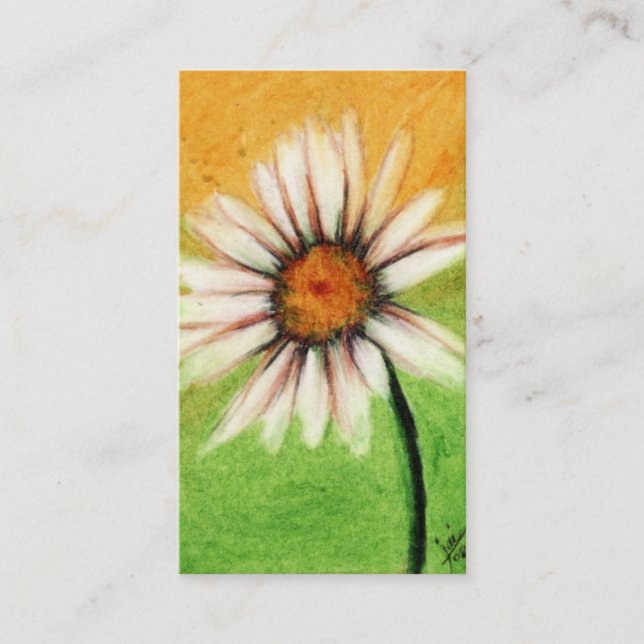 Shasta Daisy V Business Cards (Front)