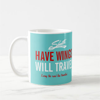 Shasta Have Wings - Will Travel Customizable Coffee Mug