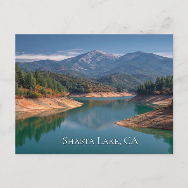Shasta Lake, CA Postcard (Front)