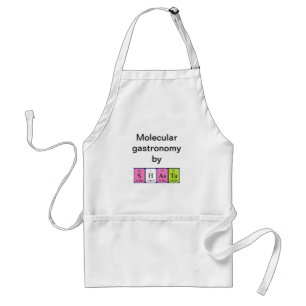 Shasta periodic table name apron