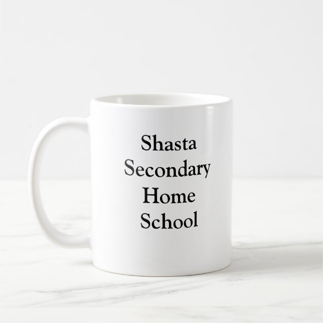 Shasta Secondary Home School Mug (Left)