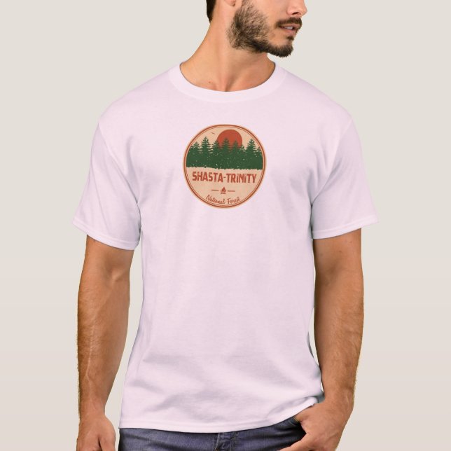 Shasta-Trinity National Forest T-Shirt (Front)