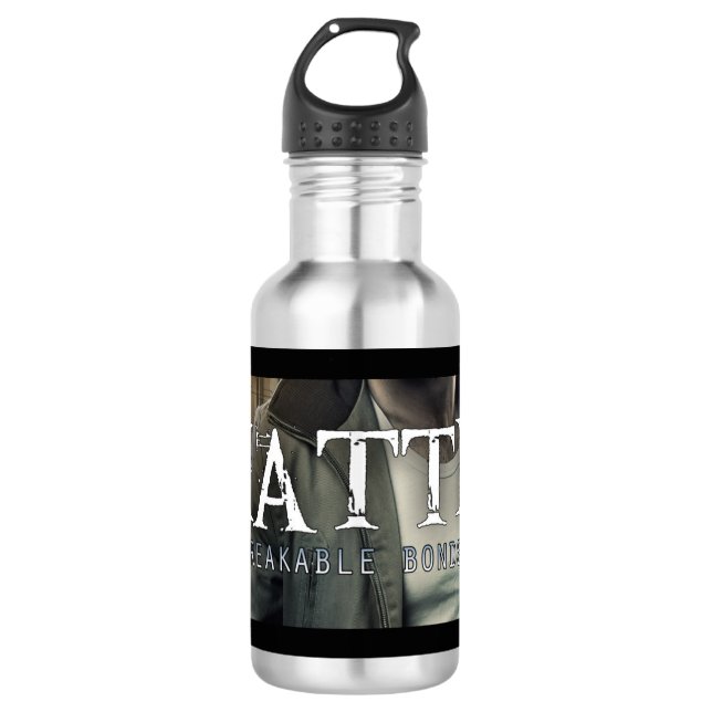Shatter Stainless Steel Water Bottle (Front)