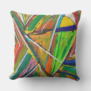 Shattered 20 x 20 Outdoor Throw Pillow