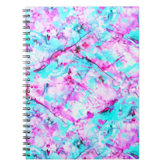 Shattered Blossom A colourful light design Notebook