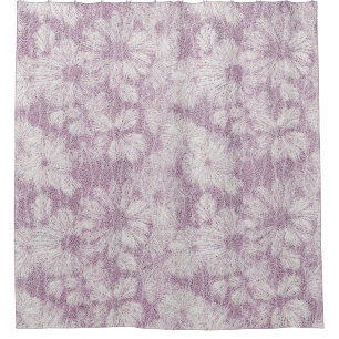 Shattered Daisy Textured in Soft Lilac Relief