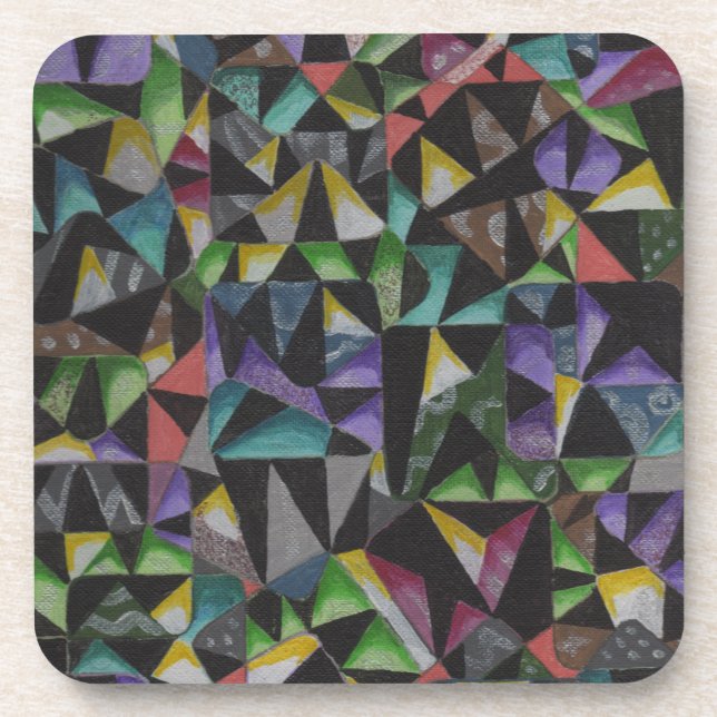 SHATTERED design coaster (Front)