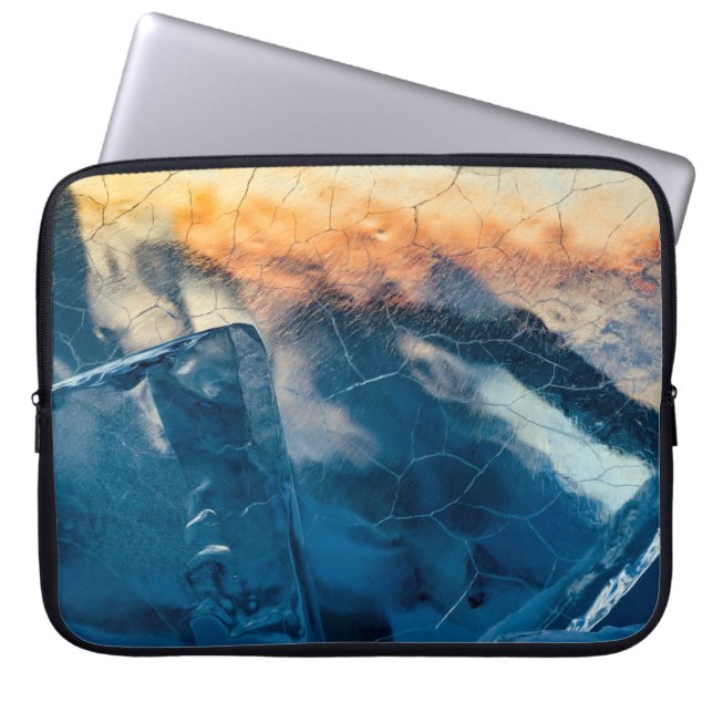 Shattered glass laptop sleeve (Front)