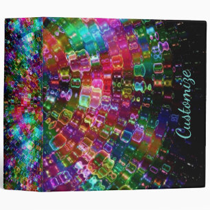 Shattered Glass Spiral Binder