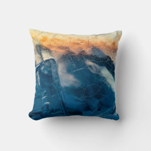 Shattered glass throw pillow