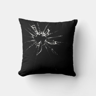 Shattered Glass Throw Pillow