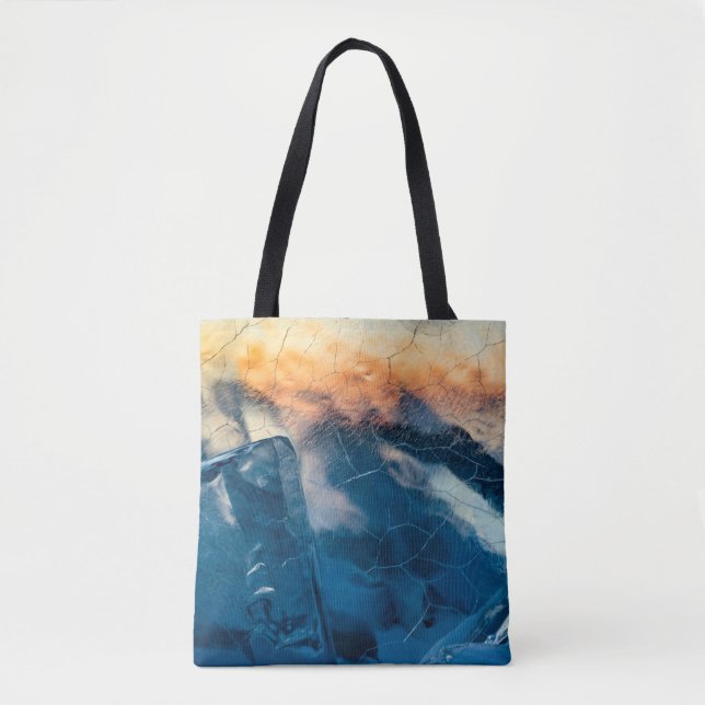 Shattered glass tote bag (Front)