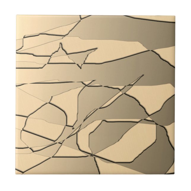 Shattered Gold Tile (Front)