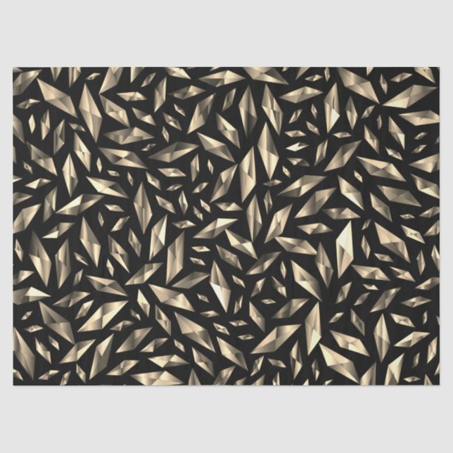 Shattered Gold Tissue Paper (Front)