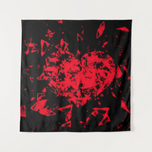 Shattered Heart Tapestry
