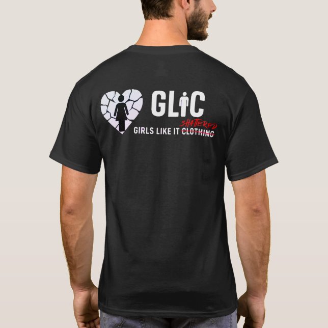 Shattered Hearts T-Shirt (Back)