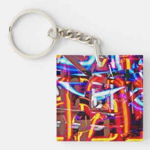 shattered lights keychain