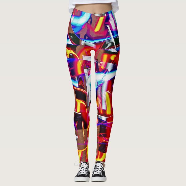 shattered lights leggings (Front)