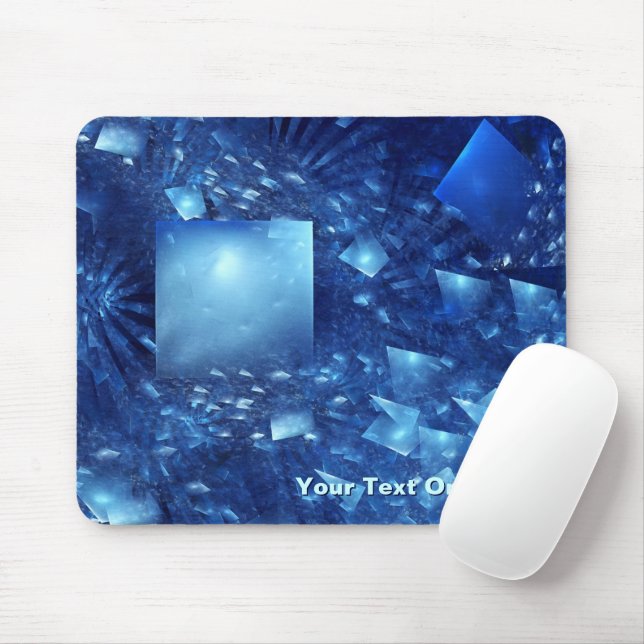 Shattered Mirrors Mouse Pad (With Mouse)