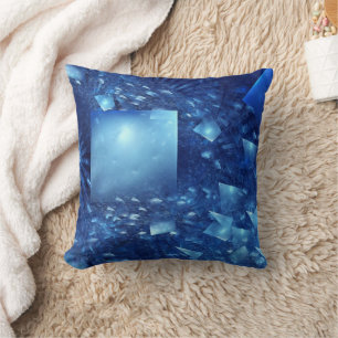 Shattered Mirrors Throw Pillow