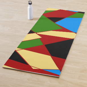 Shattered Muti-Colour Yoga Mat