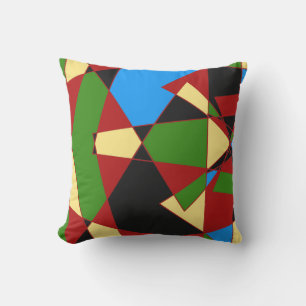 Shattered Outdoor Pillow