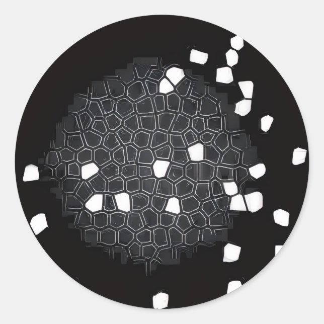 Shattered Pattern Sticker (Front)