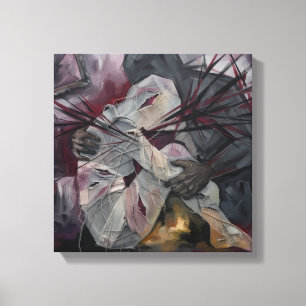 Shattered Silence Canvas Print