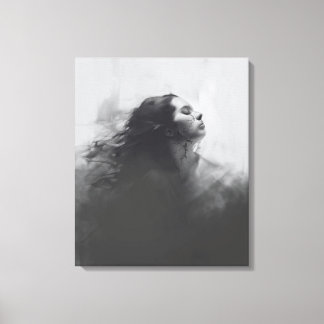 Shattered Stillness Canvas Print